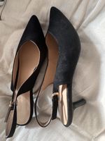 Escarpins noirs élégants, taille 38 - Parfaits pour l'été!