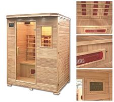 2741 Infrarotsauna BERN L mit Keramikstrahler Infrarotsauna