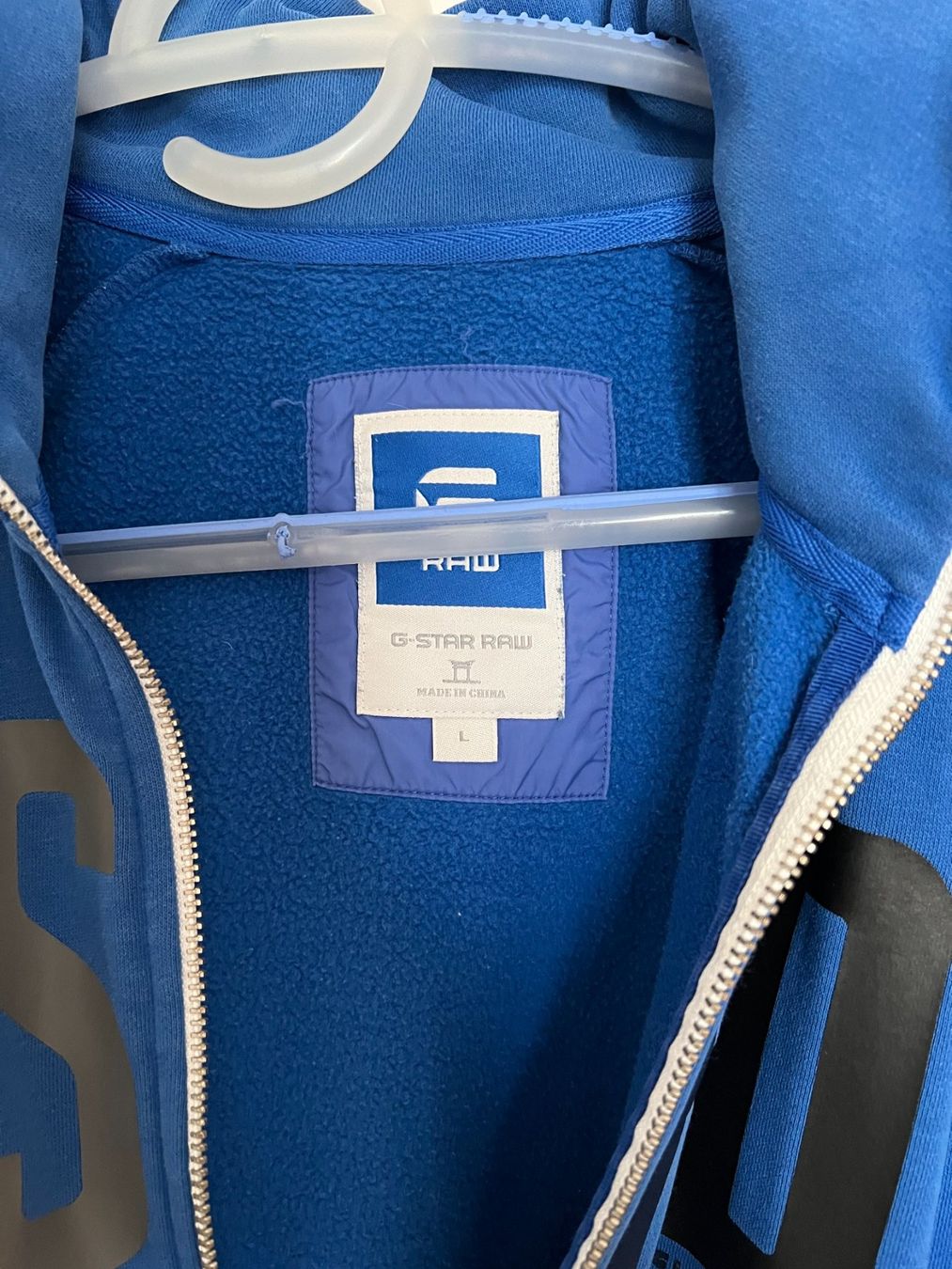 G-Star Maglioni & Felpe: G-Star Raw Herren Kapuzenpullover Jacke Grösse L Blau – Usato da Allschwil venduto da mkraus09 2