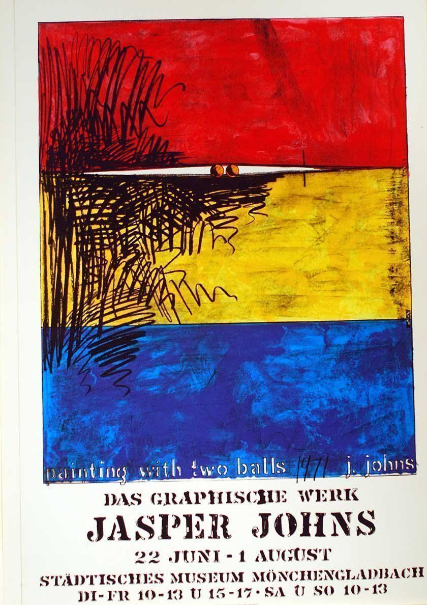 Foto & Immagini: Jasper Johns, painting with two balls – Nuovo (secondo la descrizione) da Bern venduto da Vintage-Art-Poster 3