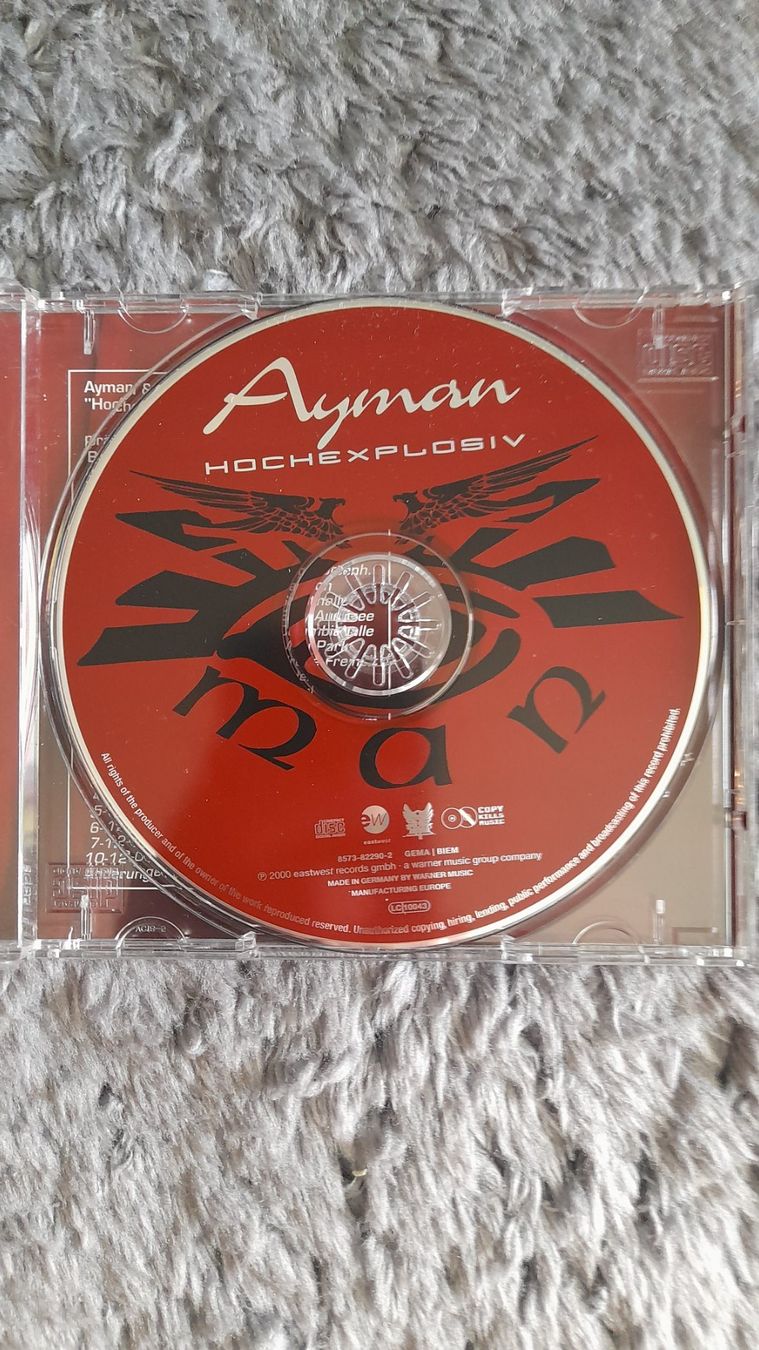 CD: AYMAN   HOCHEXPLOSIV   CD – Usato da Wetzikon ZH venduto da Ramones01 2