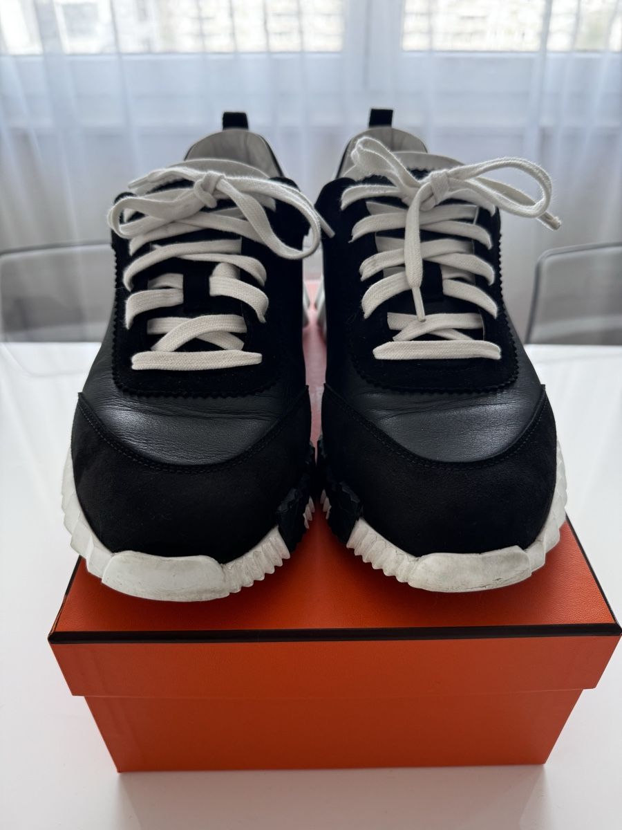 Hermès Scarpe da uomo: Hermès Turnschuhe, Schwarz-Weiss – Usato da Neuhausen venduto da Boki.Babic34 4