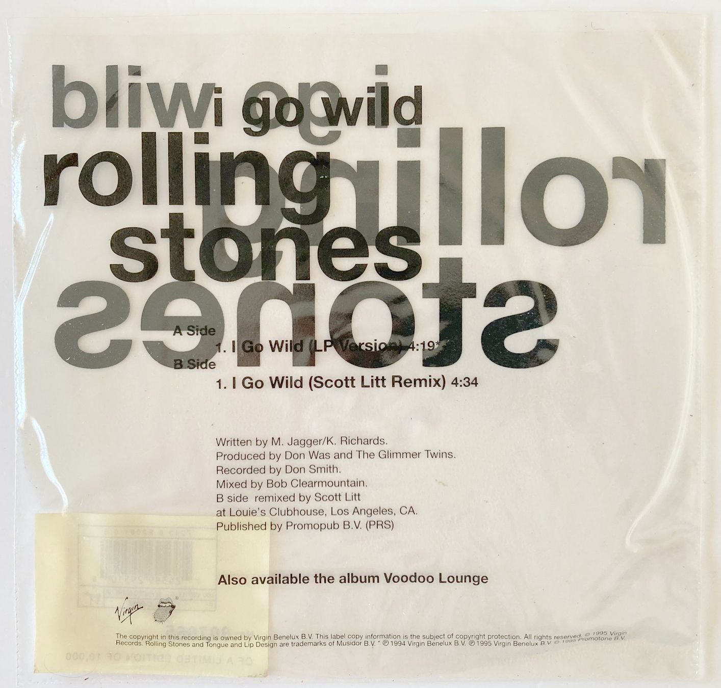 Dischi in vinile: ROLLING STONES - I GO WILD – Usato da Bottens venduto da hotter-than-hell 3