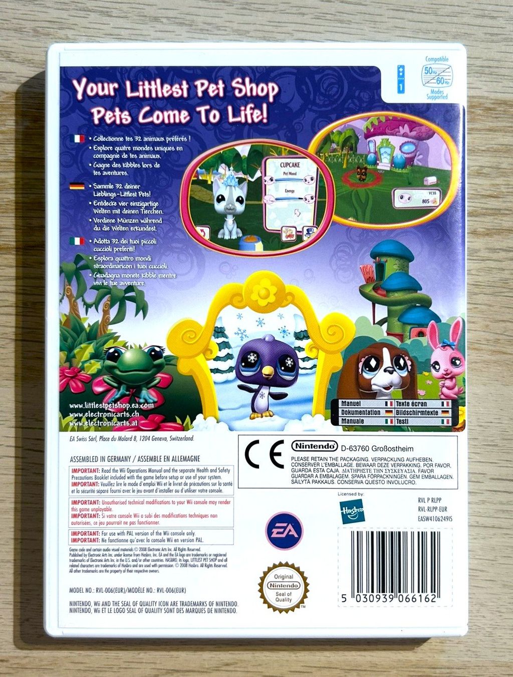 Nintendo Giochi: Littlest Pet Shop Nintendo Wii – Usato da St. Gallen venduto da Alpine.Arcade 1