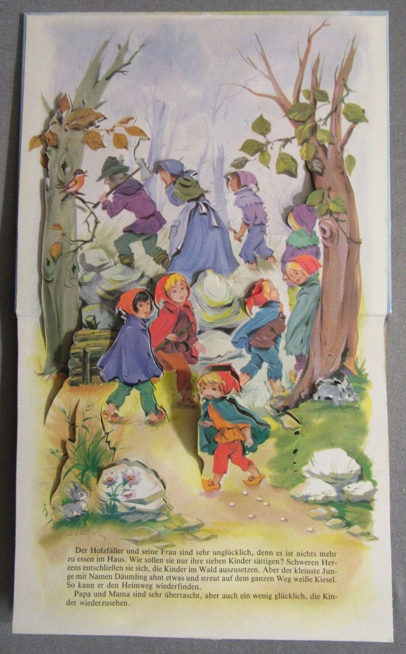 Libri: Der kleine Däumling - Pop-up Buch mit 4 Bildern – Usato da Auenstein venduto da Padabimbim 1
