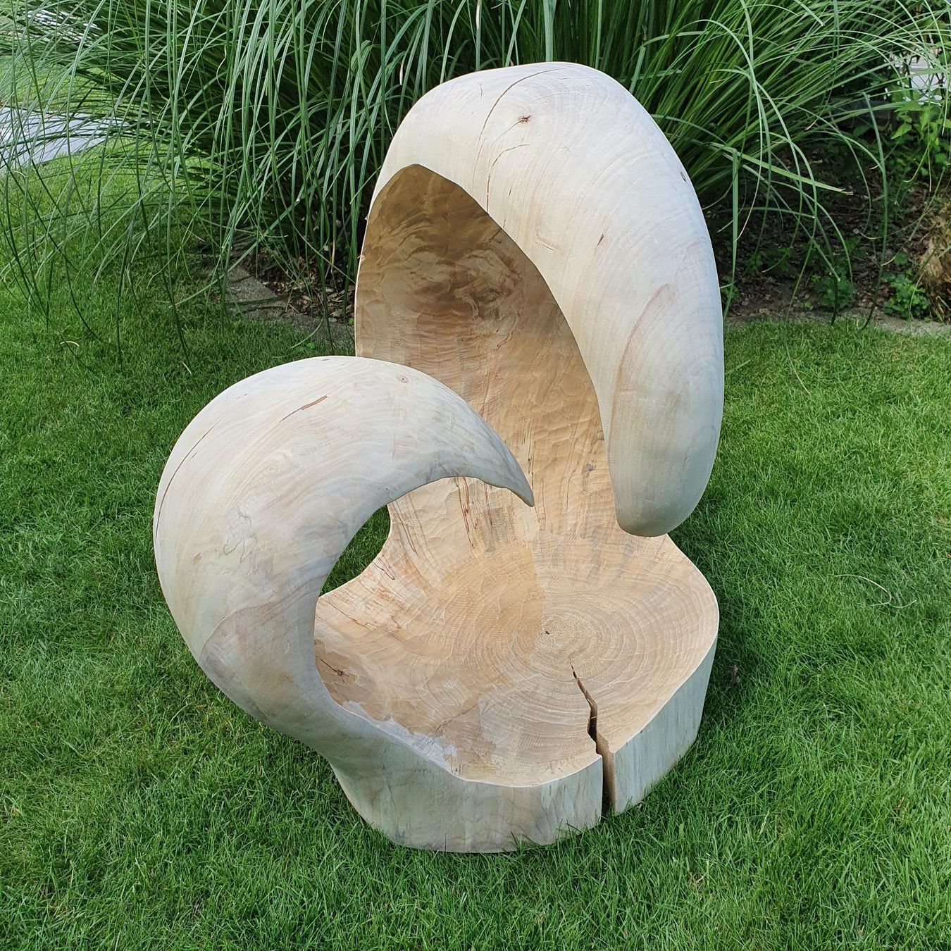 Sculture & Statue: Holzskulptur 'The Wave' – Nuovo (secondo la descrizione) da Ottenbach venduto da WoodGallery 4
