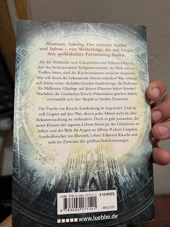 Libri: Origin Taschenbuch – Usato da Untervaz venduto da Calimera1997 1