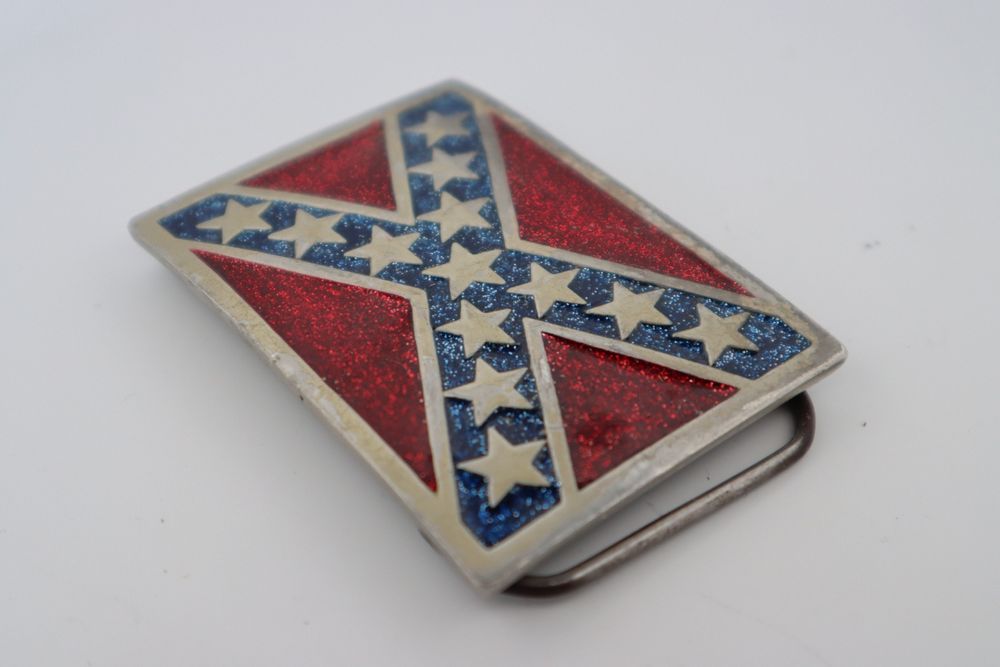Rare - 1982 Great American Buckle - Gürtelschnalle Südstaate (Defekt
