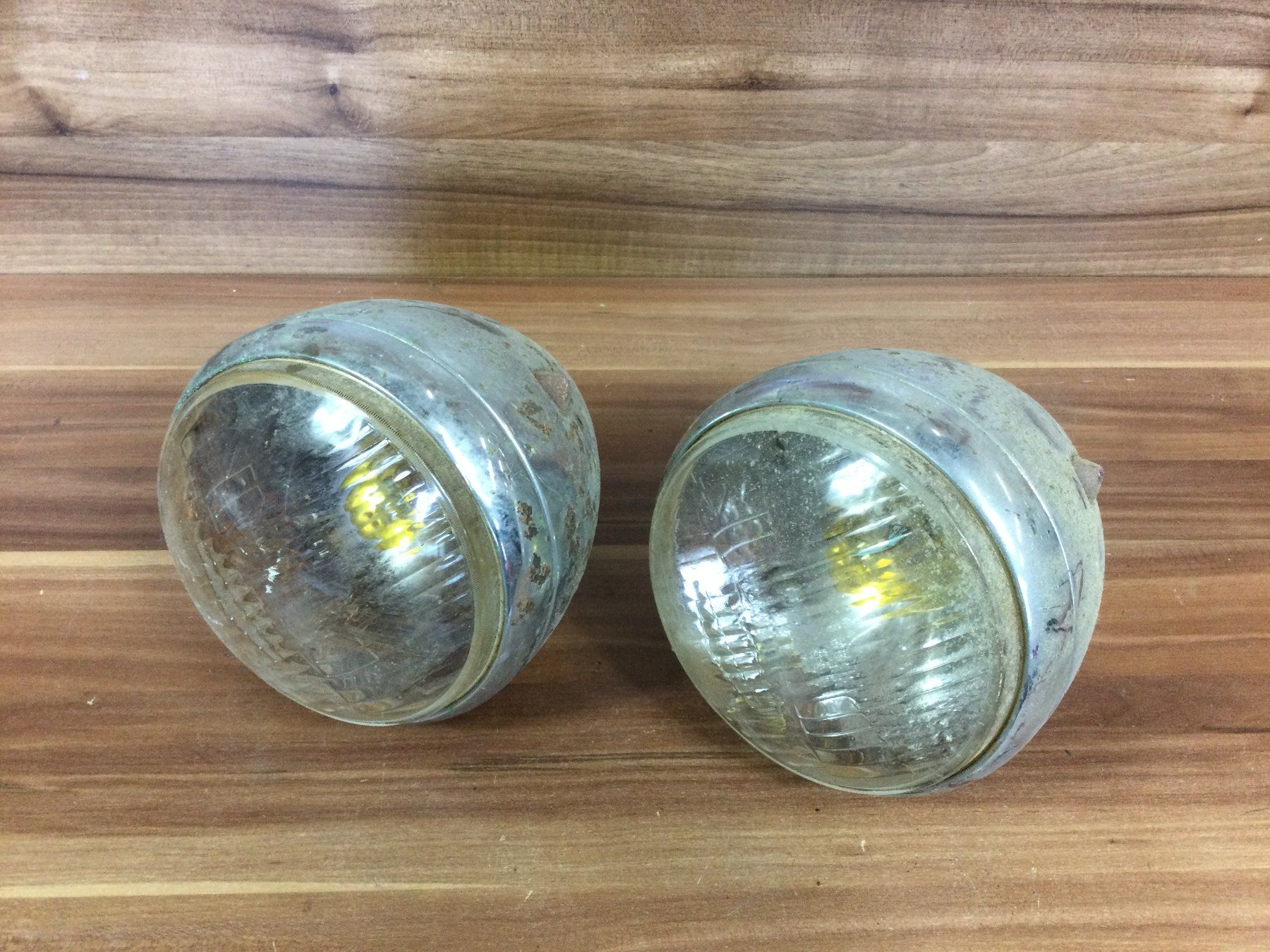 Attrezzi da lavoro: Gebrauchte rostige Marchal Auto Lampen – Usato da Wangen SZ venduto da kuriosum12