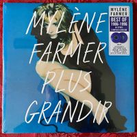 Mylene Farmer Plus Grandir 2 LP blue colour vinyl sealed