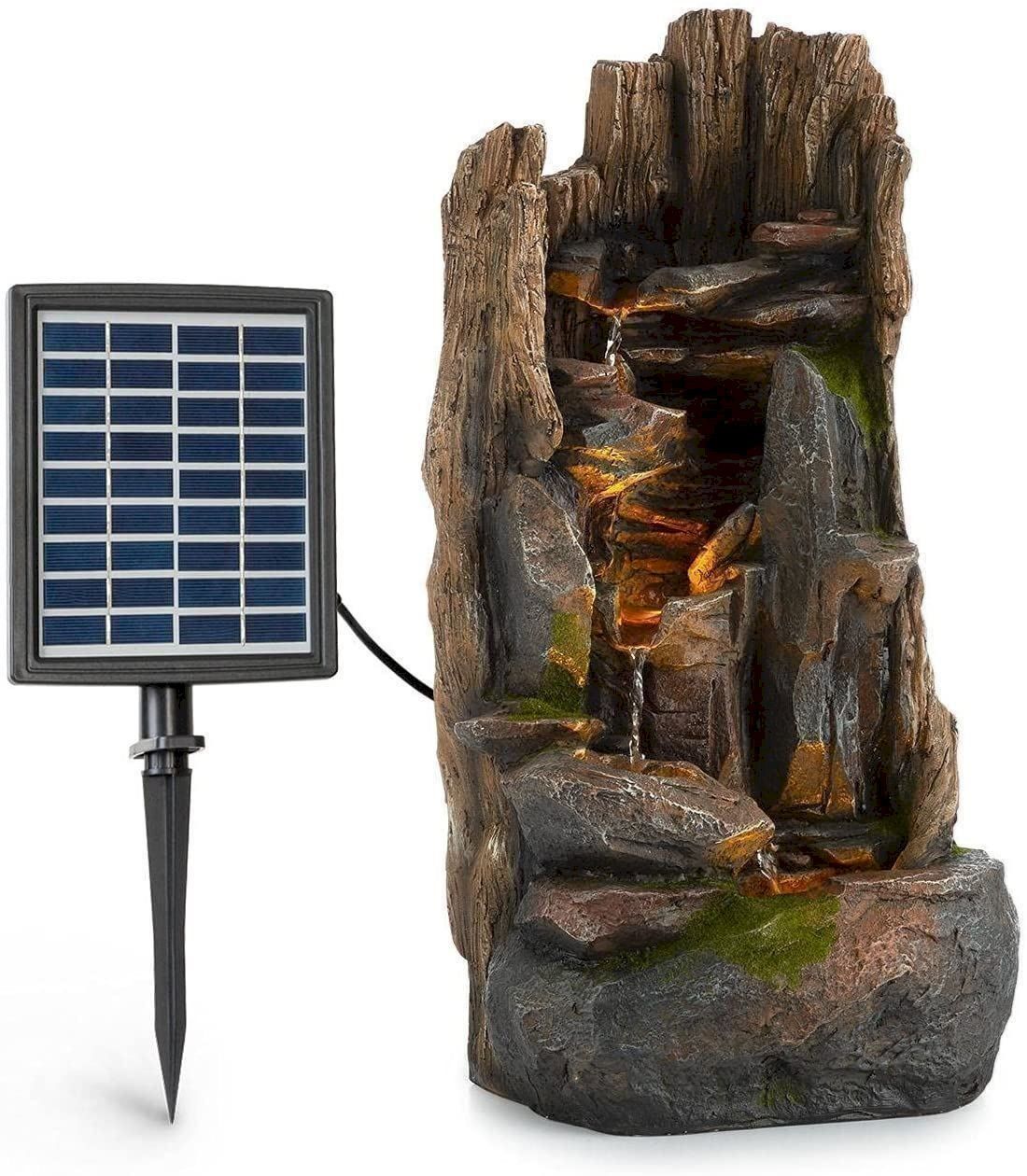 Stagni & Fontane ornamentali: Mystic Tree Solarbrunnen Polyresin braun – Nuovo e nell'imballaggio originale da Bottighofen venduto da zaap