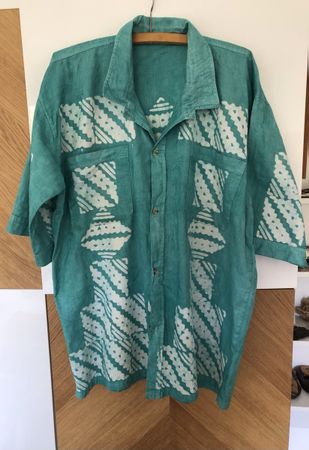 Ensemble Chemise et Short coton Batik  3XL