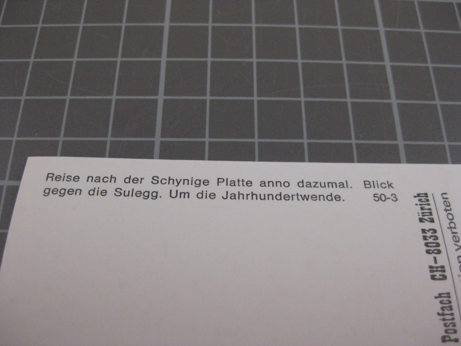 Cartoline postali: AK Bahn zur Schynigen Platte – Nuovo (secondo la descrizione) da Malters venduto da Marosko 2