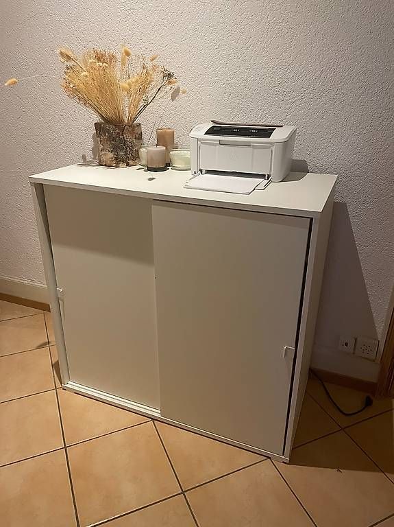 Schränke: Armoire blanche Ikea VIHALS – Gebraucht aus Lausanne von giu_w2