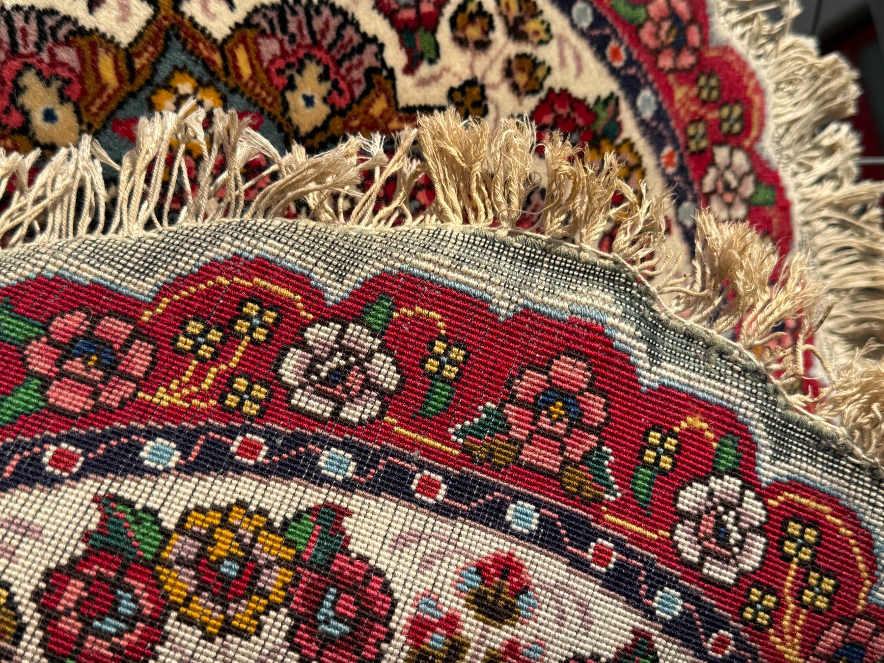 Tappeti: Tabriz Teppich 360K Kn/Qm Durchmesser 51cm – Usato da Vacallo venduto da cri_229f 9