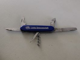  Elinox Victorinox UFA Landw. Genossenschaft blau gebrauch