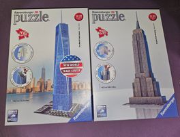 2 x 3D Puzzles