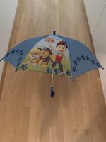 Kinder Regenschirm Paw Patrol blau guter Zustand