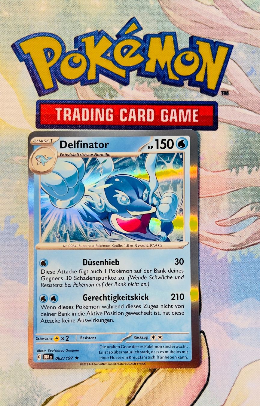 Cartoline: Delfinator Holo Obsidian Flammen 062/197 – Nuovo (secondo la descrizione) da Sempach venduto da R-G