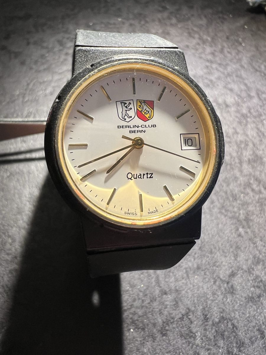 Orologi: Berlin Club Bern Uhr (Fr. 10.- Uhr) – Usato da Laufen venduto da groove60 4