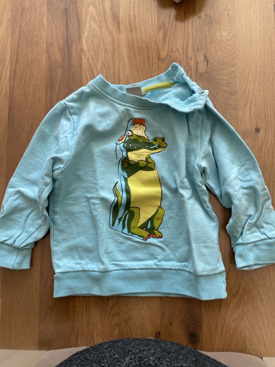 Maglioni & Felpe: Pullover Smile hellblau Baumwolle Grösse 86 gebraucht – Usato da Welschenrohr venduto da all_5gs8