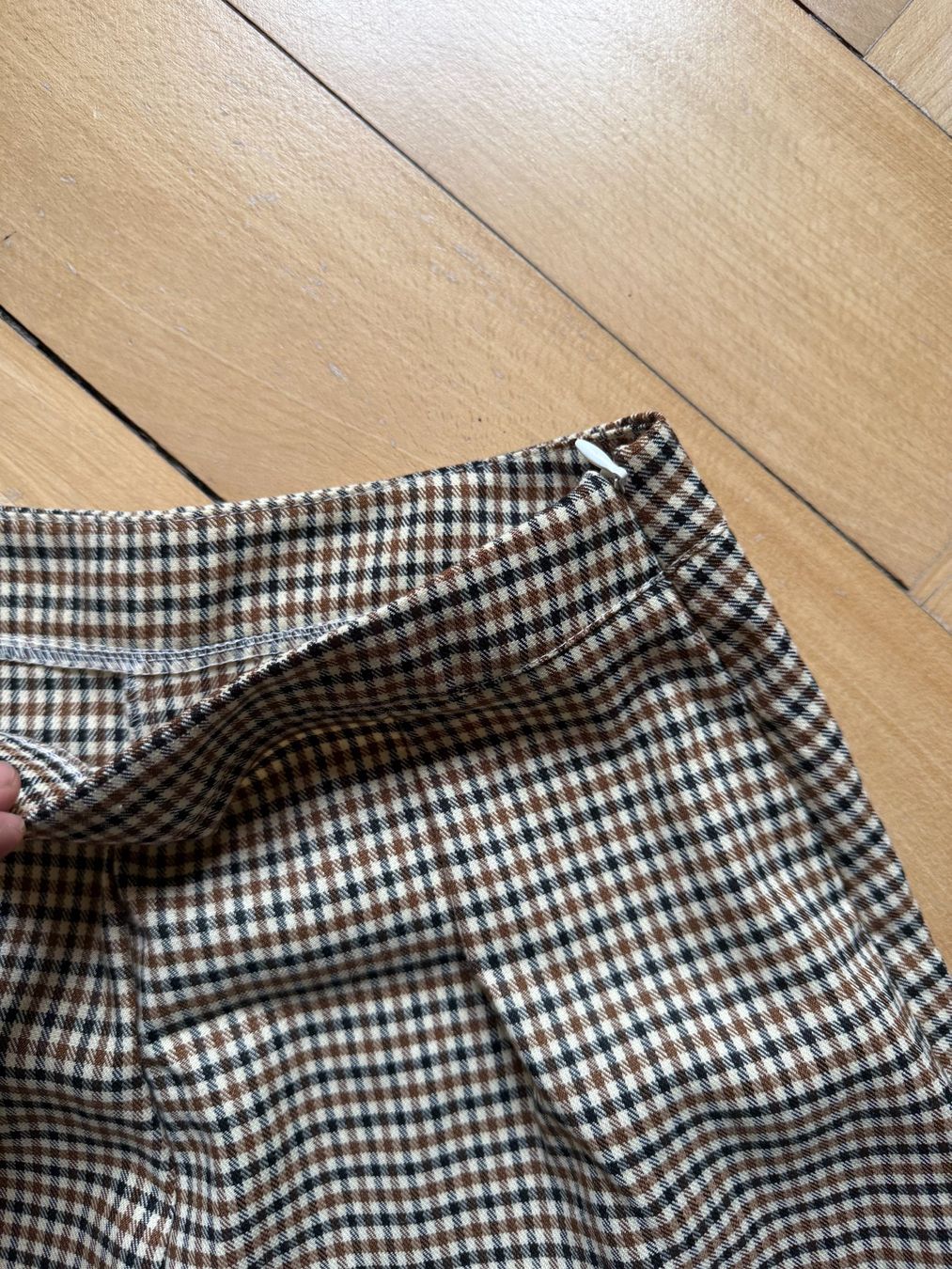Shein Pantaloni: Shorts beige kariert 36 – Usato da Zürich venduto da Diazaio 1