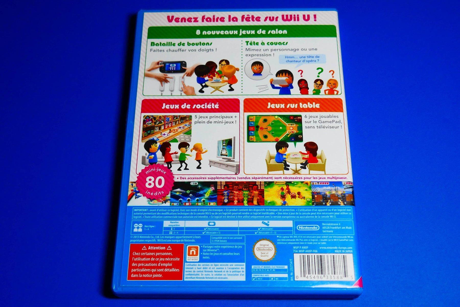 Nintendo Giochi: Wii Party U - Nintendo Wii U – Usato da Vuarrens venduto da Espace-Retro 2
