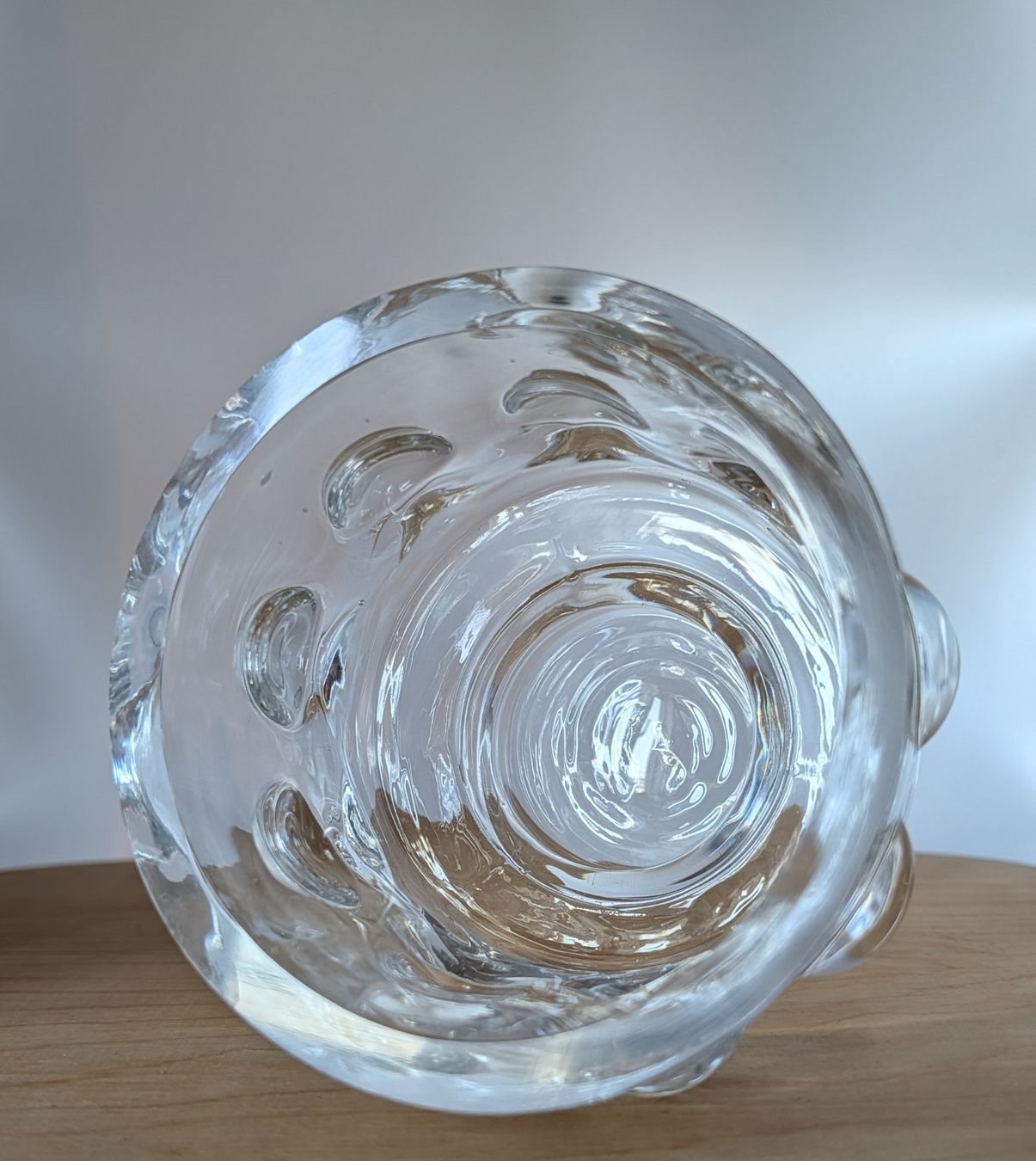 Portacandele: Pukeberg Kerzenhalter Eva Englund Glas 60er – Usato da Luzern venduto da mac_qh8h 1