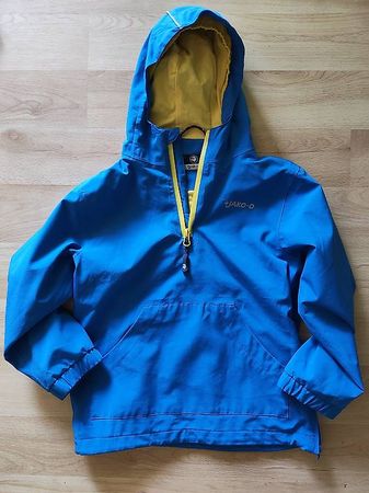 Jako-O Softshell Jacke blau mit Kapuze gebrauchter Zustand