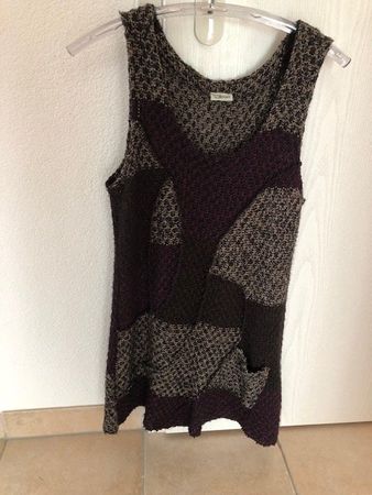 Ensemble robe tricot chassuble + boléro assorti