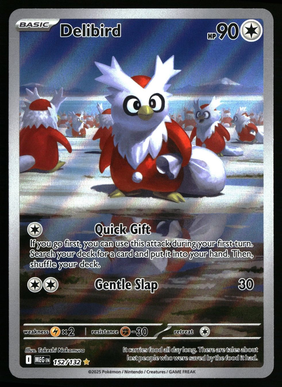 Pokémon Carte collezionabili: Delibird #152 Pokemon Mega Evolution – Usato da Feuerthalen venduto da Plazatoys