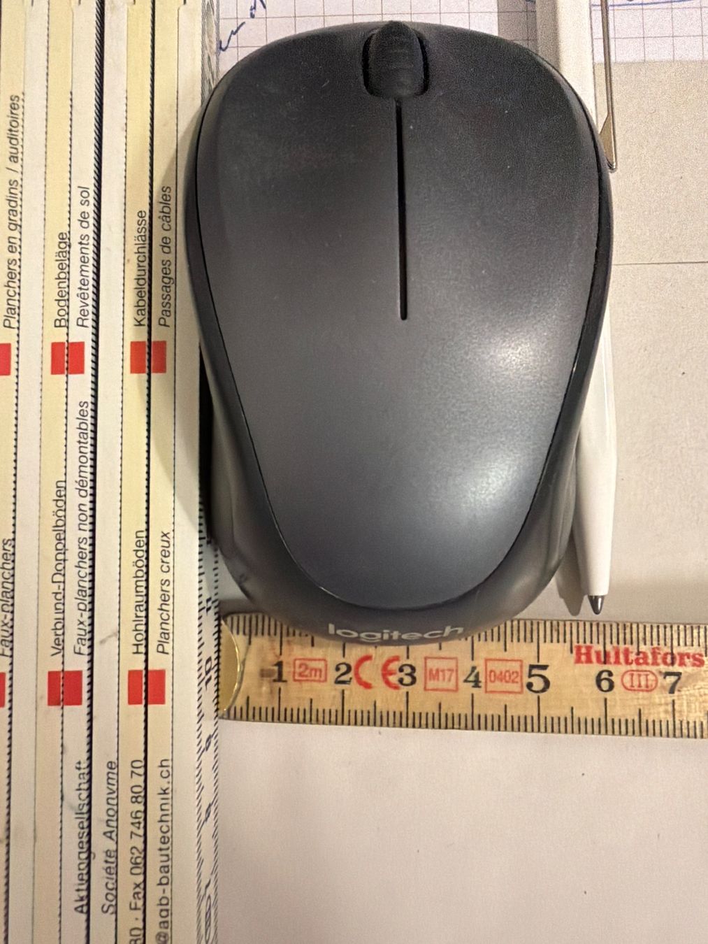 Logitech Mouse: Logitech M235 Wireless Mouse - Top Zustand! Grau. – Usato da Attelwil venduto da Canelle67 3