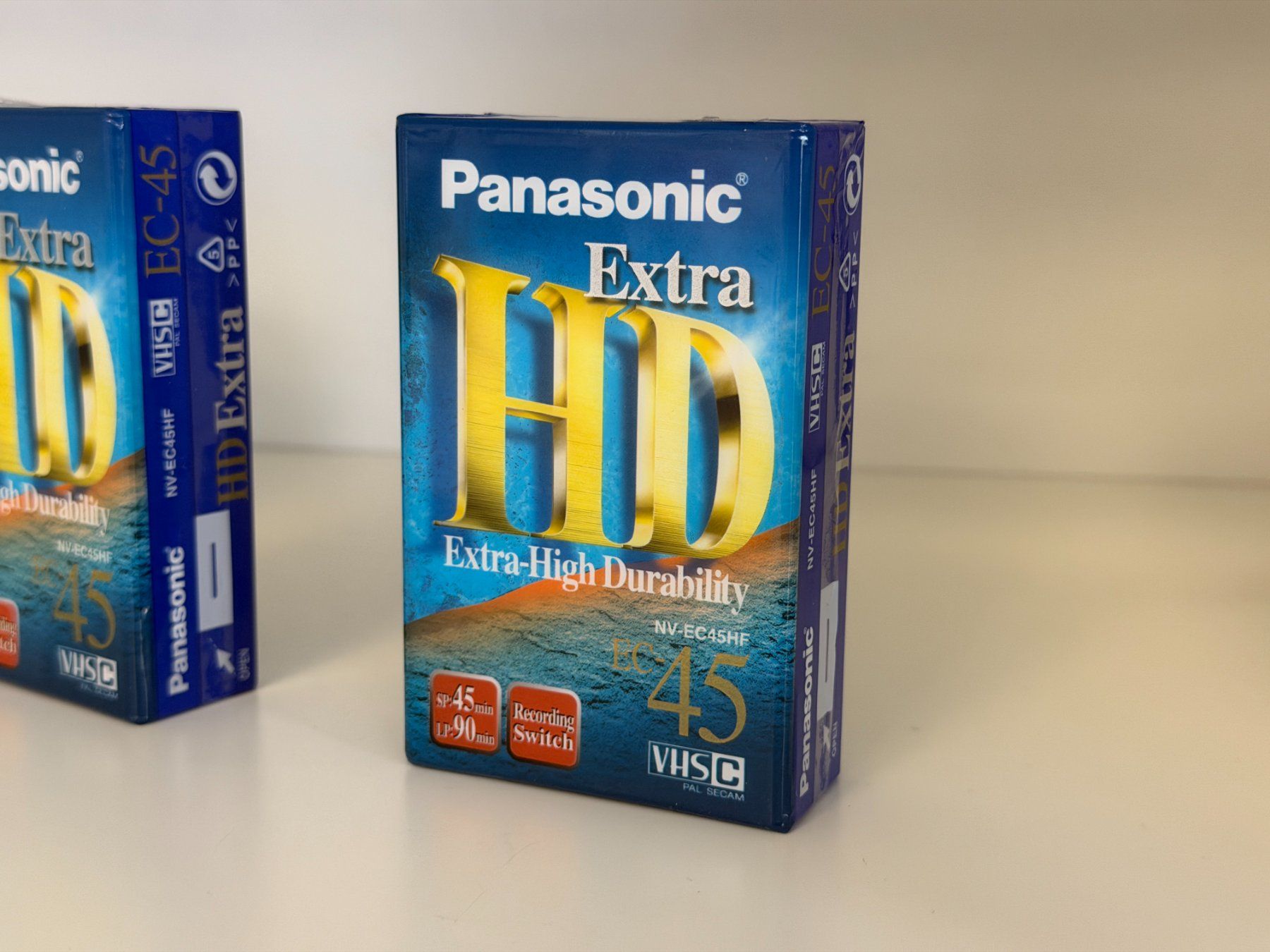 Cassettes vierges: Panasonic VHS-C Extra HD NV-EC45HF – Neuf (Voir description) à Arbedo par stu_b7t8 1