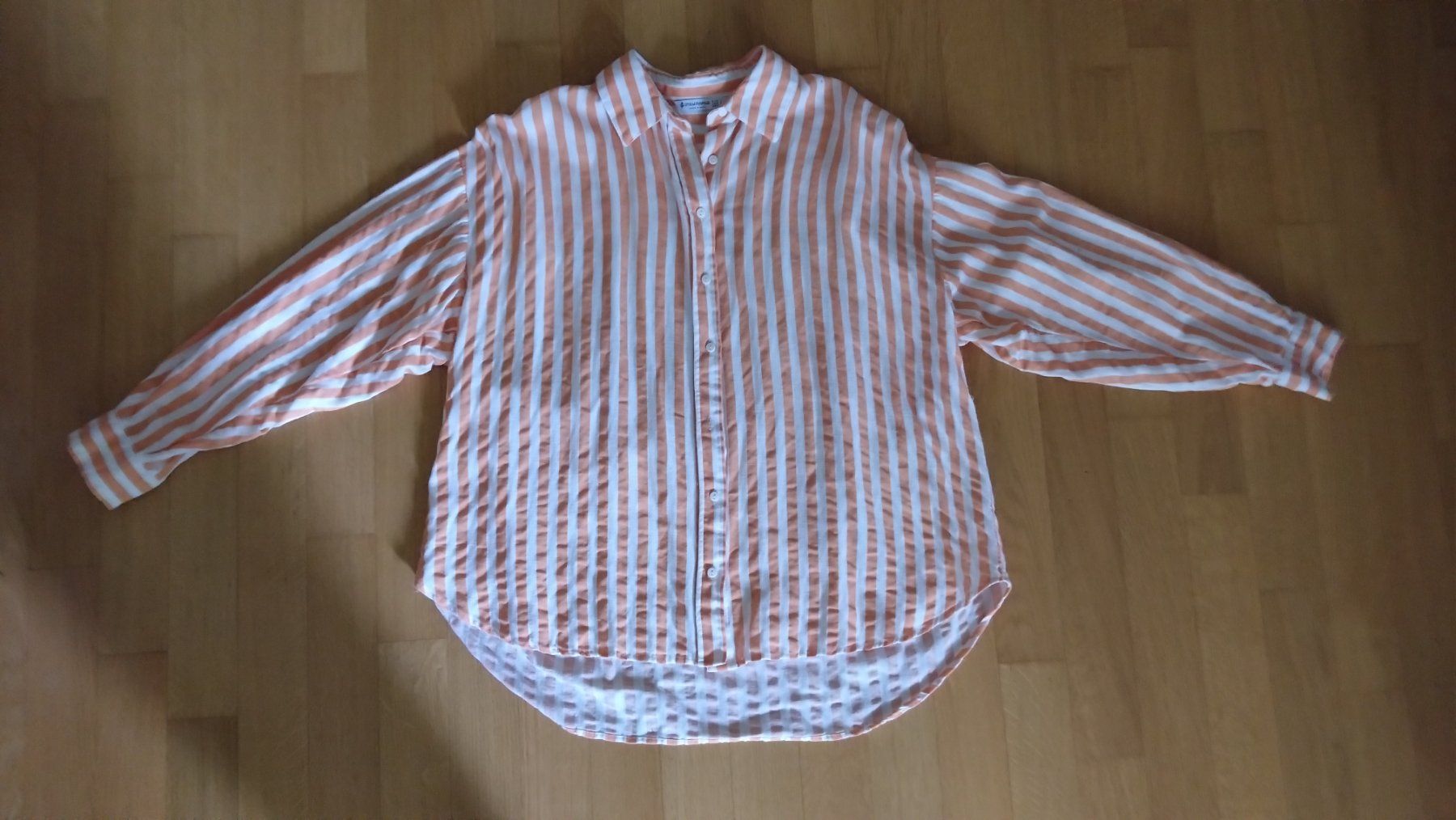 Stradivarius Blusen: Stradivarius Bluse Gr. L gestreift, loose fit – Gebraucht aus Fislisbach von Maieriisli25