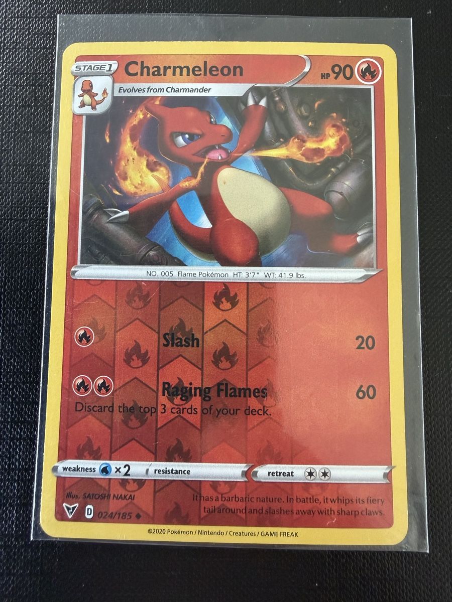 Pokémon Carte collezionabili: Charmeleon #024 EN Vivid Voltage – Nuovo (secondo la descrizione) da Savigny venduto da Matgab94