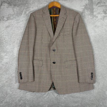 Etro Sakko braun kariert 52