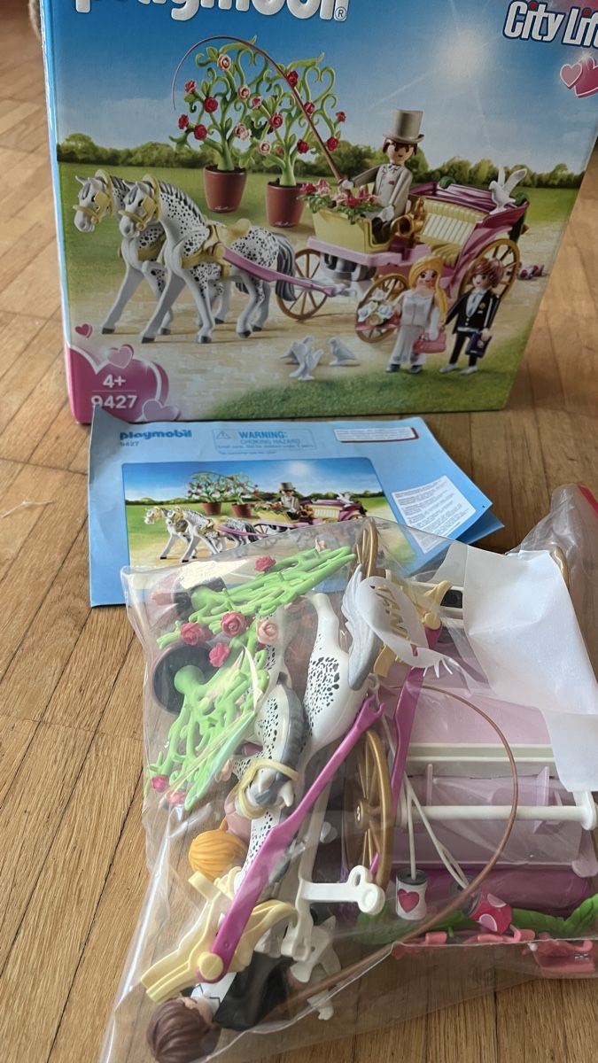 Playmobil Giocattoli: Playmobil 9427 Hochzeit Kutsche – Usato da Untersiggenthal venduto da Sonnenschein015 2