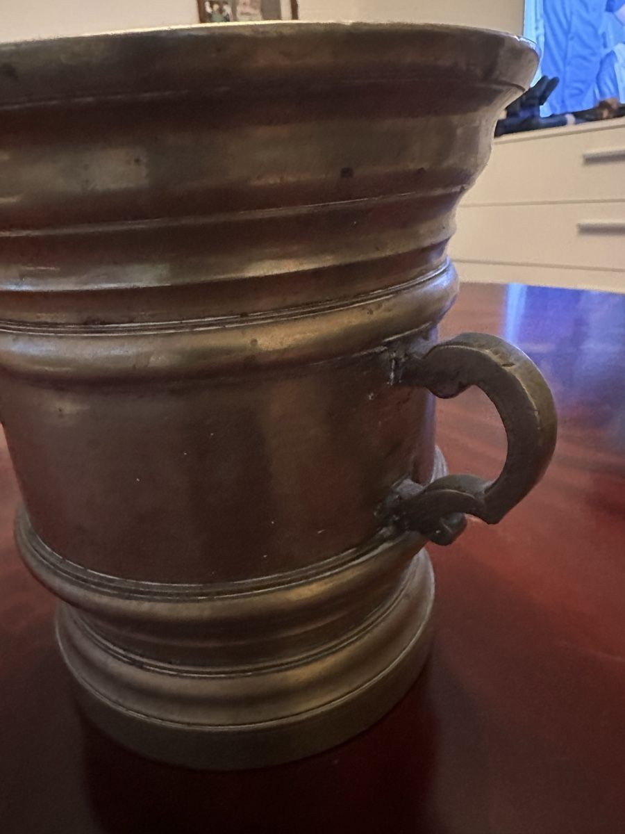 Sonstiges für das Kochen & Backen: Vintage Mörser mit Pistill. – Gebraucht aus Bützberg von Chisco 3