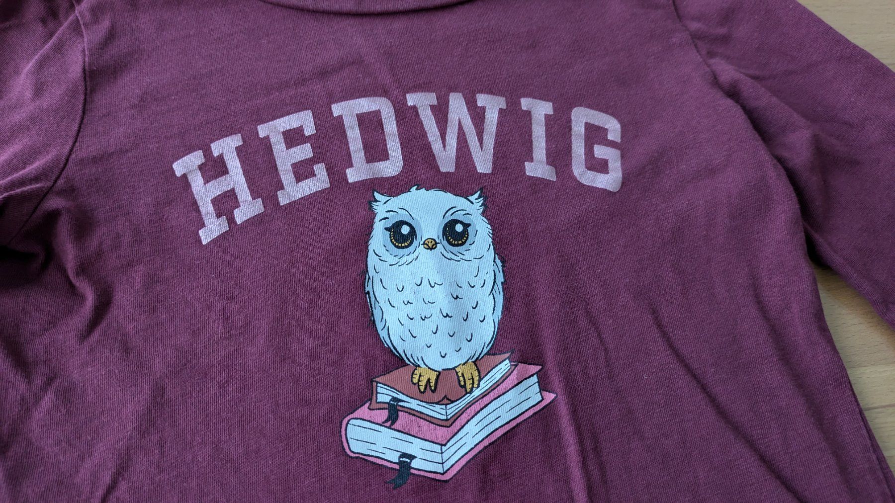 Maglioni & Felpe: Harry Potter Hedwig Langarmshirt - Gr. 110 – Usato da Staufen venduto da Fleby84 1