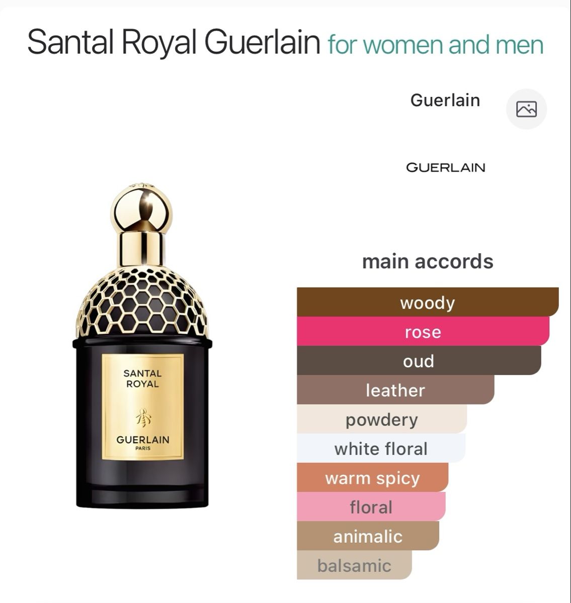 Guerlain Profumi & Eau de Toilette: LUXE - EDP Santal Royal by Guerlain – Usato da Genève venduto da StaceyH 3