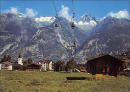 Unterbäch VS // 1978 Sessellift Brandalp Sesselbahn