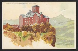 Carte Postale Peter & Kohler : CHÃTEAU DE ORTENSTEIN (1910s)