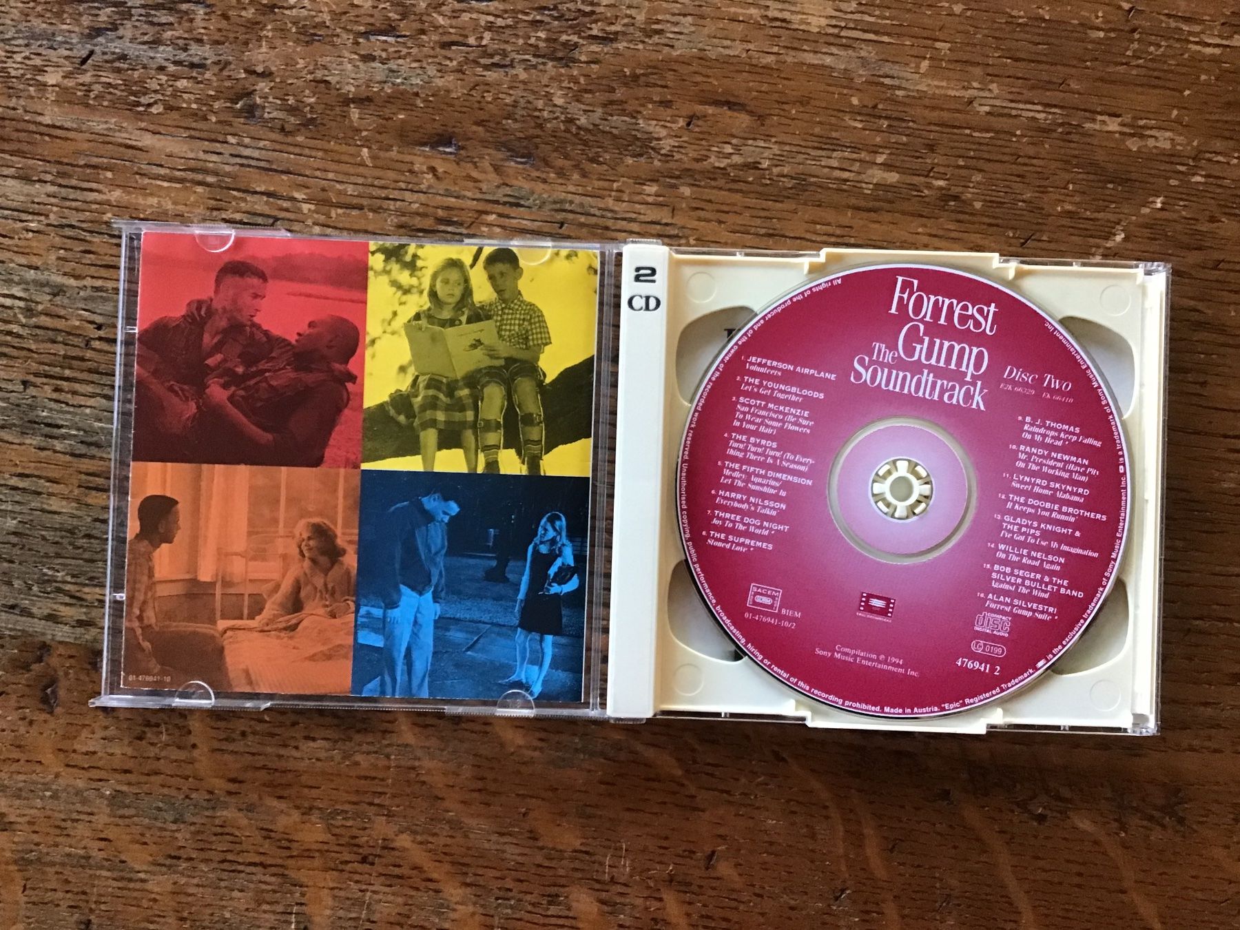 CD: 2 CD Forrest Gump The Soundtrack – Usato da Fully venduto da Ruby97 1