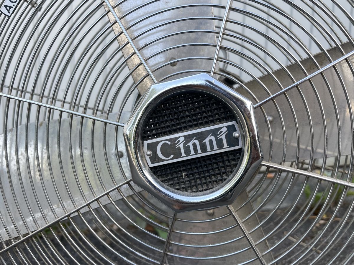 Ventilatori: Vintage Chrom Ventilator Cinni – Usato da Bern venduto da fotolog111 1