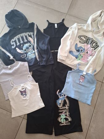 Set de vêtements Stitch et Kuromi,  9-10 ans