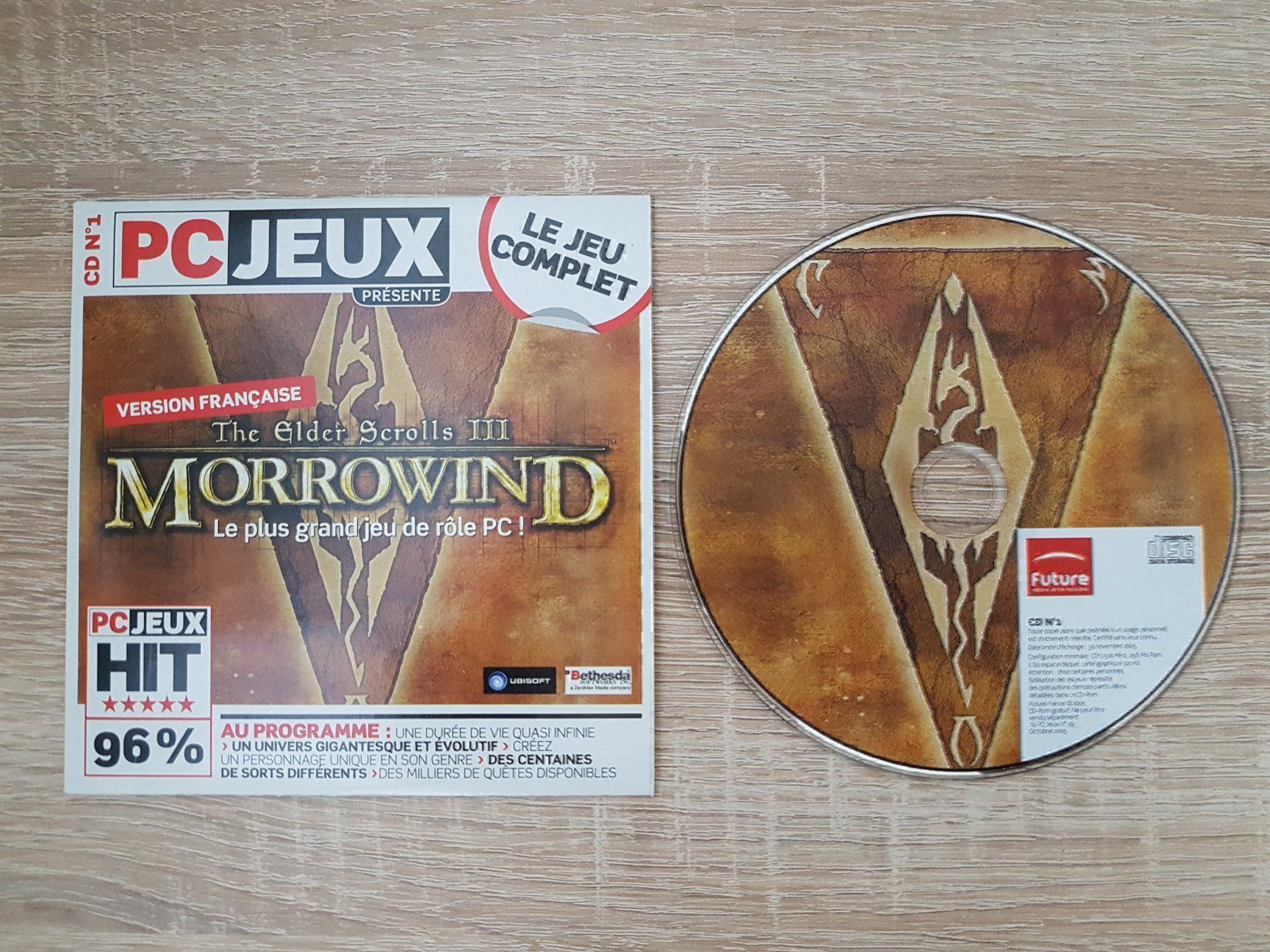 Giochi: The Elder Scrolls III: Morrowind - PC – Usato da Carouge GE venduto da Franllo