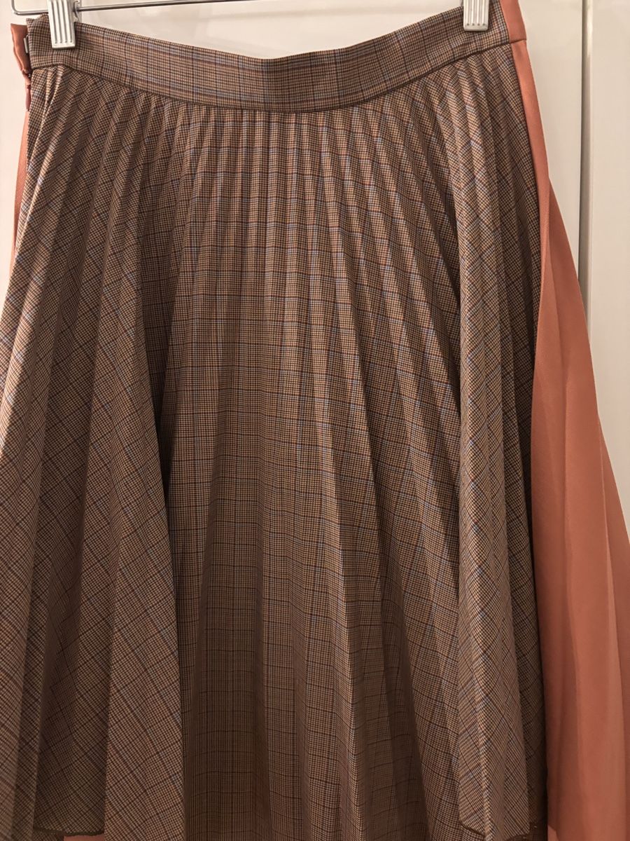 Gonne: Acne Studios Pleated Asymmetric Skirt Size 38 Brown – Usato da Fribourg venduto da aix_fs82 3