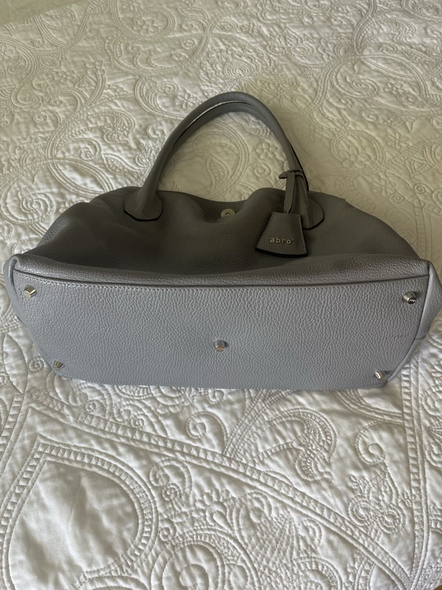 Abro Sacs femmes: Abro Handtasche Leder grau – Neuf (Voir description) à Luzern par CarpeLU 5
