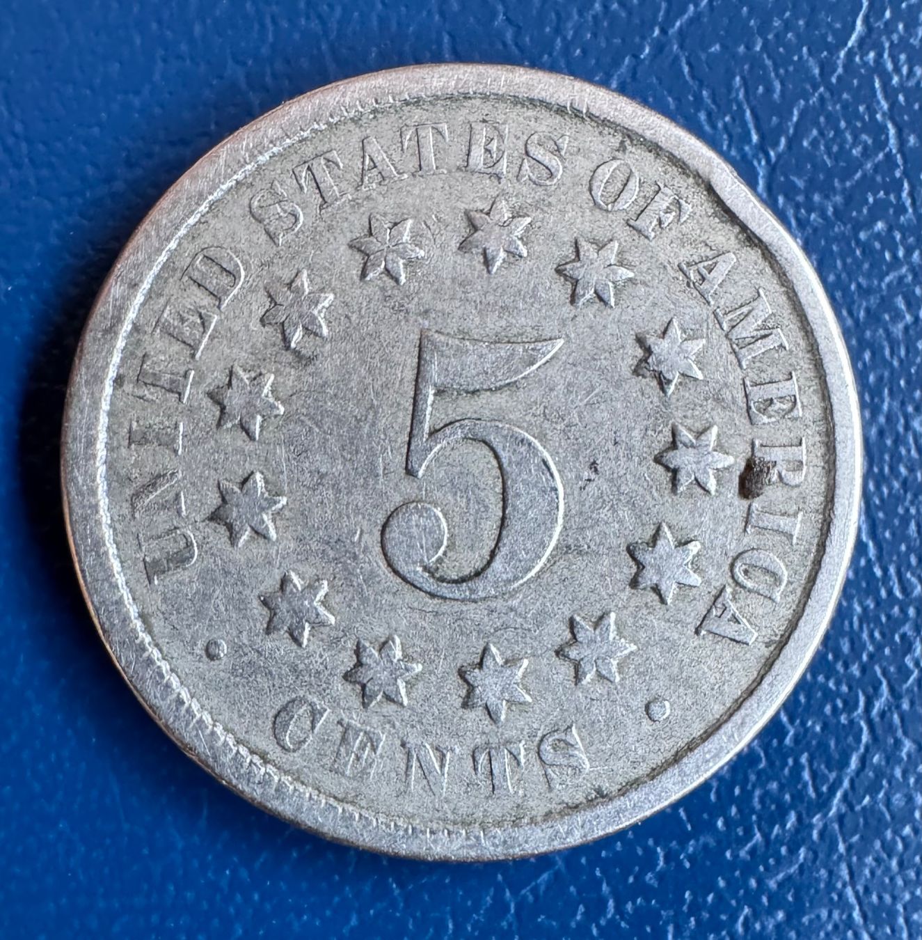 Tutti le monete: 5 Cents 1870 USA Shield Nickel – Usato da Ebikon venduto da Dmasterx