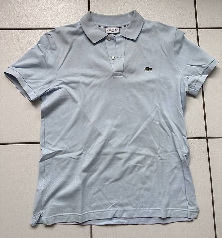 Lacoste Polo-Shirts: Poloshirt Lacoste - hellblau - Size L – Gebraucht aus Walchwil von AlonsoXXX